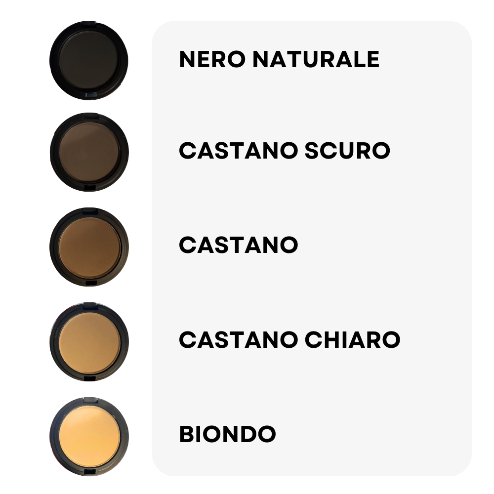 Belhair Hairline Powder©️| Ricrescita e diradamento, risolti in un attimo!